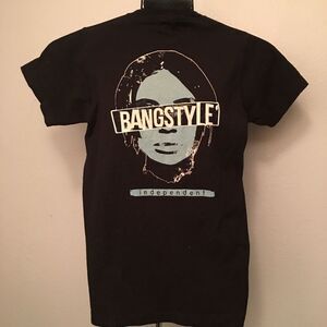 Bangstyle Short sleeve Black Graphic T Small